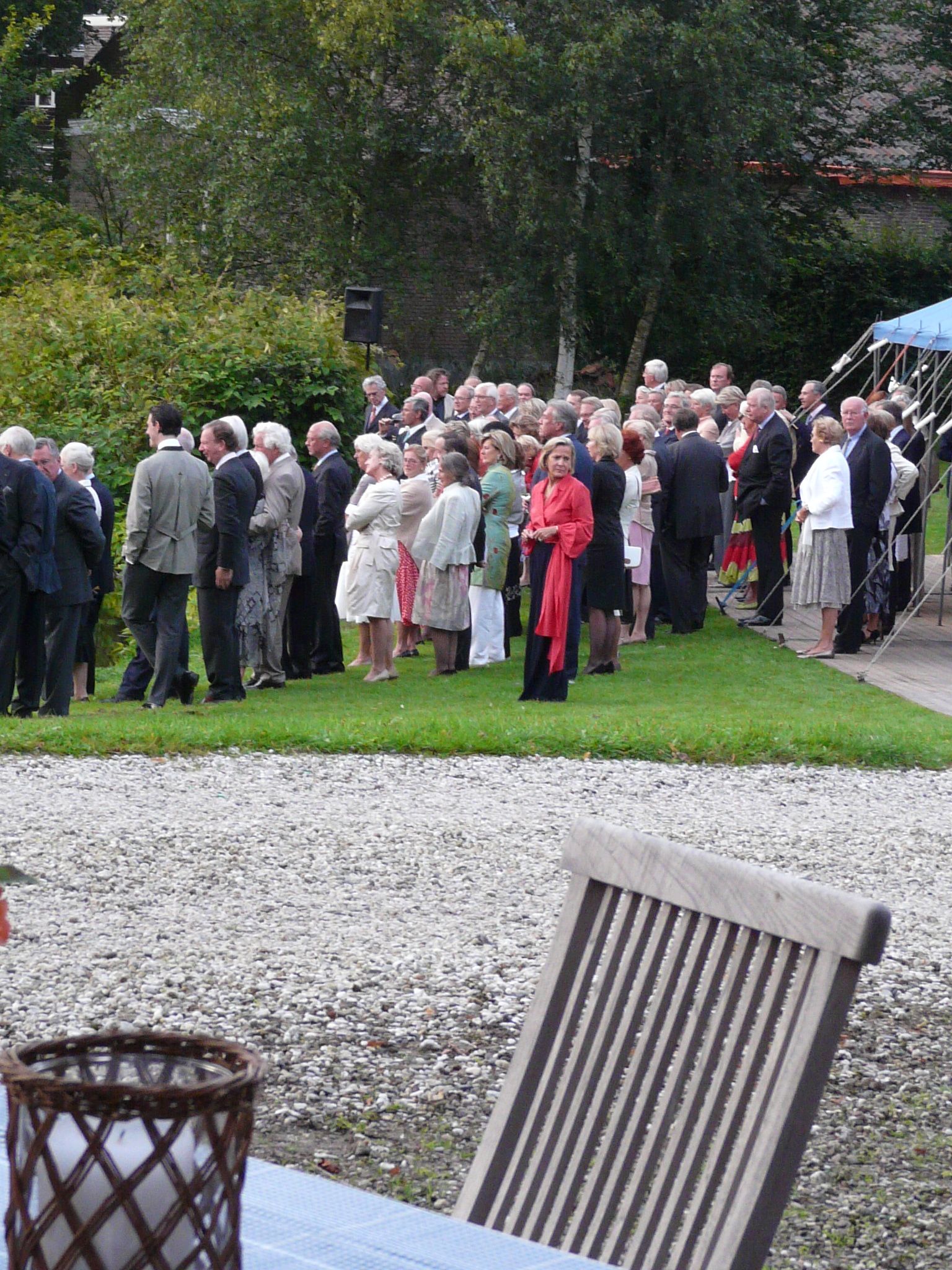 Diner op servies sfeer impressie