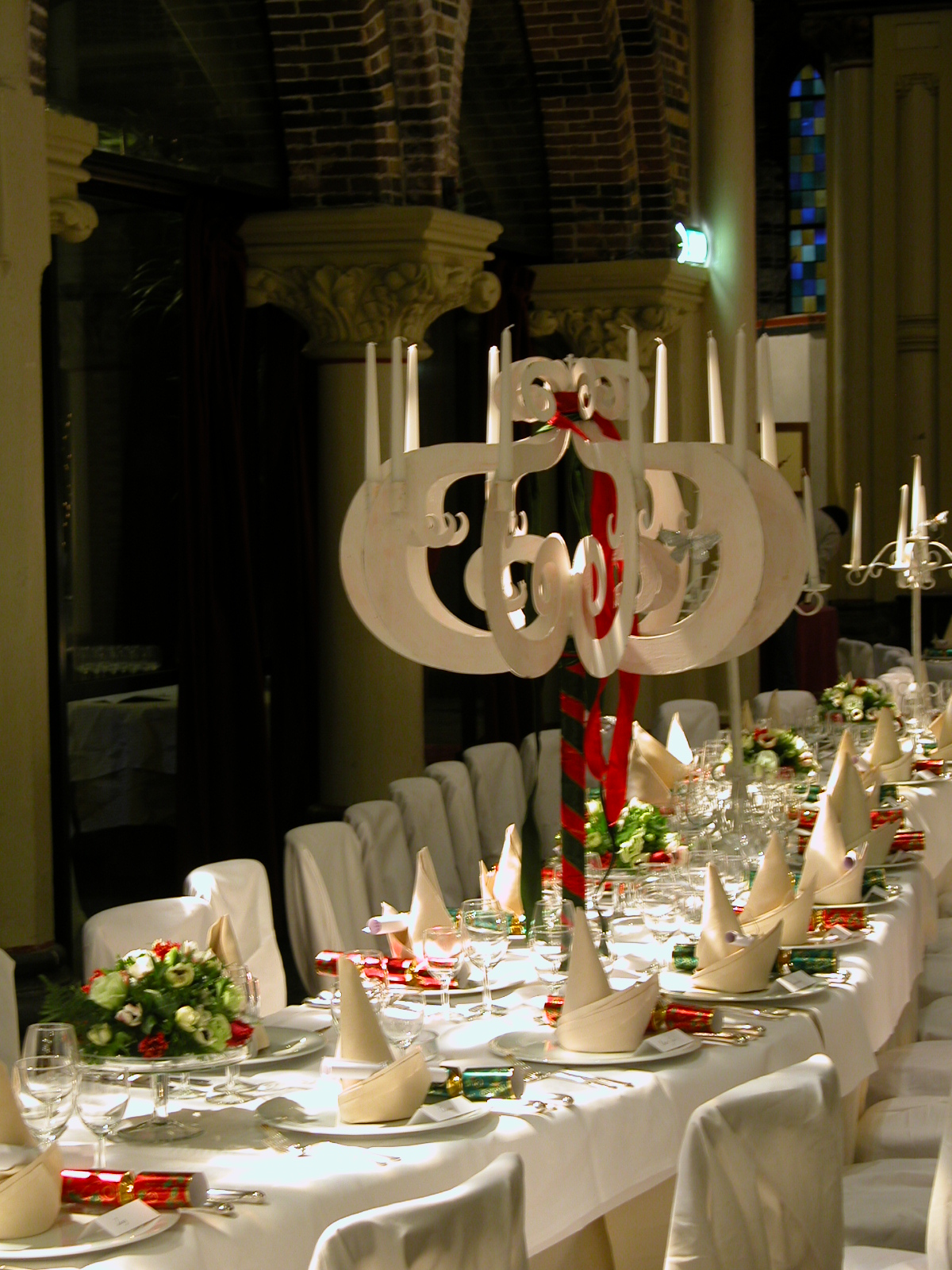 Diner op servies sfeer impressie