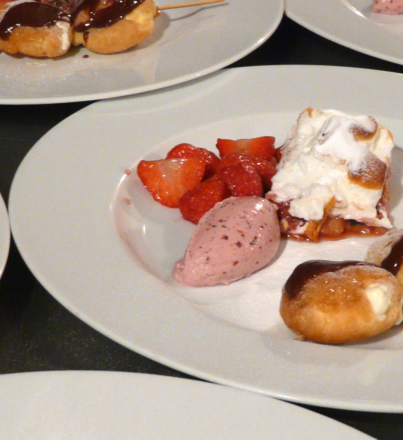 Diner op servies sfeer impressie