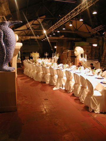 Diner op servies sfeer impressie