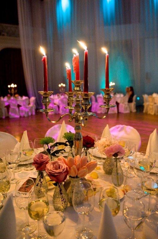Diner op servies sfeer impressie